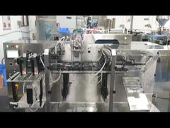 Διβάθμια μηχανή συσκευασίας υγρών χυμών φρούτων, πολτού, μελιού, σάλτσας σόγιας σε προκατασκευασμένες σακούλες/μικρές σακούλες