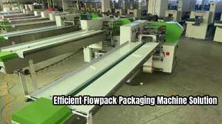 LC-350S Flow Pack Machine Αποτελεσματική λύση συσκευασίας Flow Pack Packaging Machineckag
