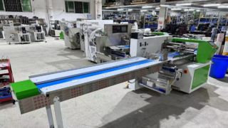 Μηχάνημα Flow Pack για Ρυζόπιτες & Σουβλάκια