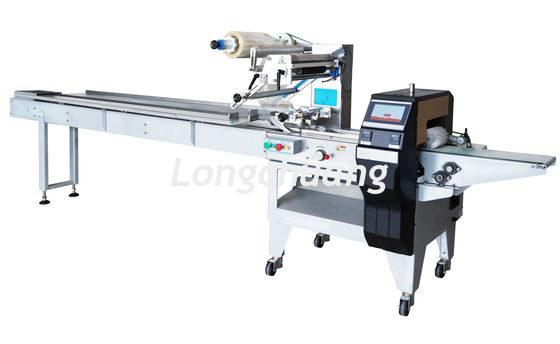 ποιότητας  KN95 Mask Horizontal Flow Pack Machine Disposable Tableware Pillow Pouch Machine εργοστάσιο